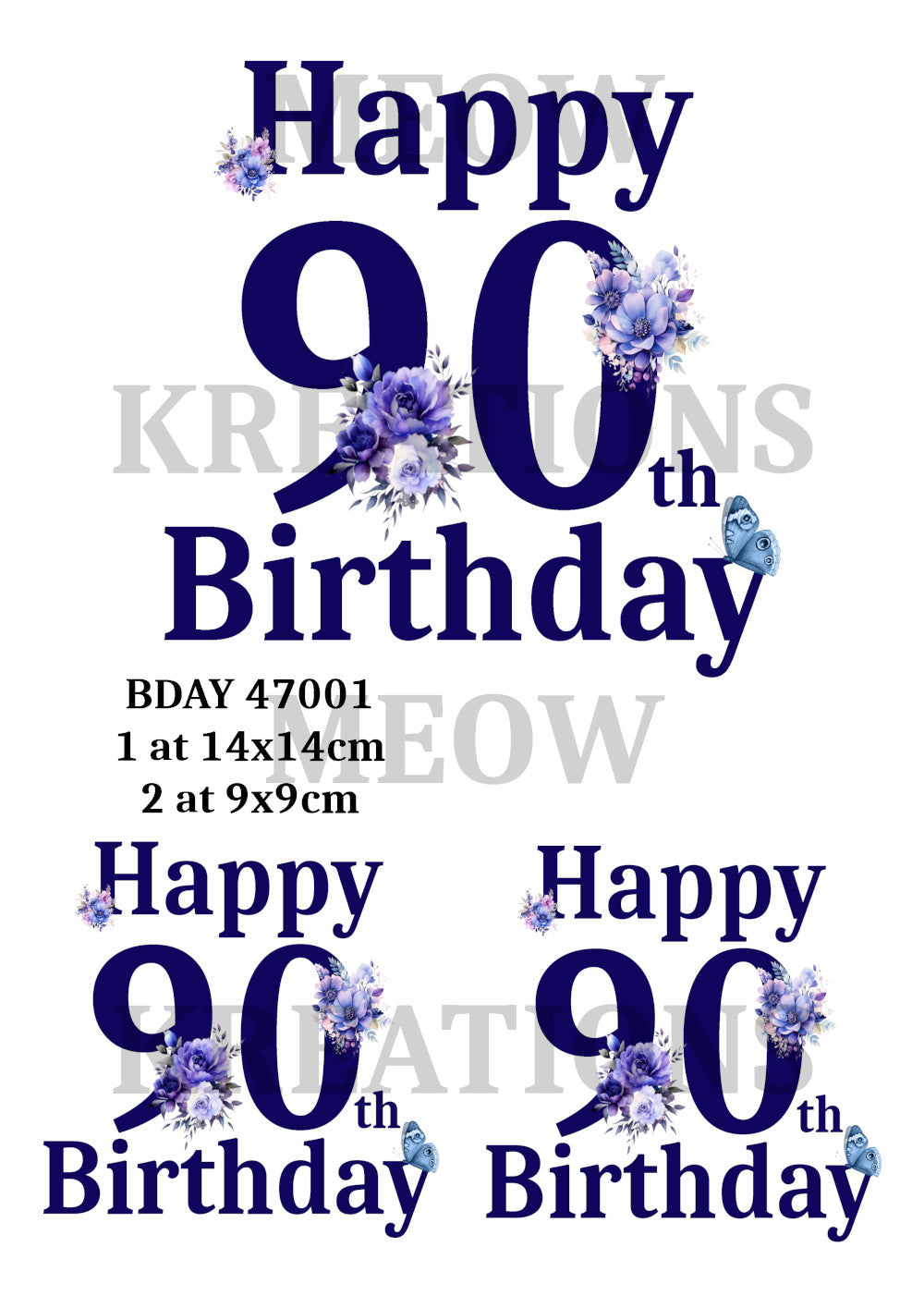 BDAY 47001