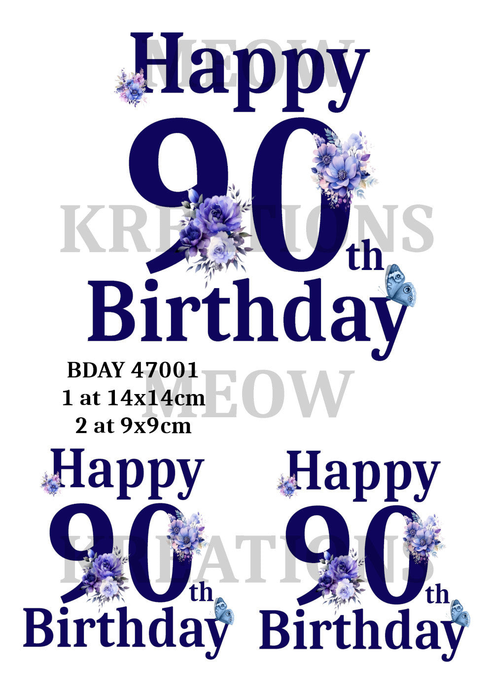 BDAY 47001