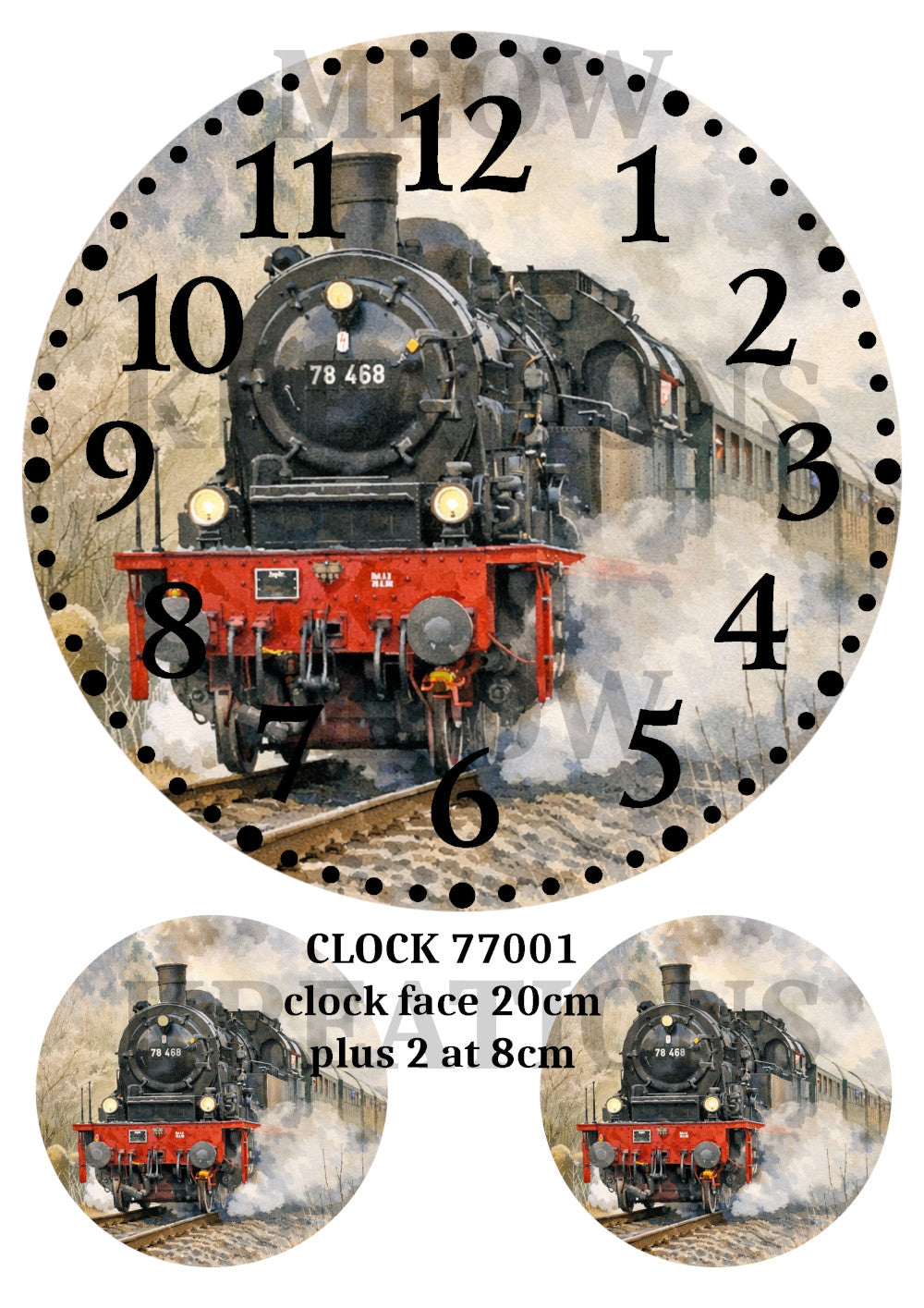 CLOCK 77001