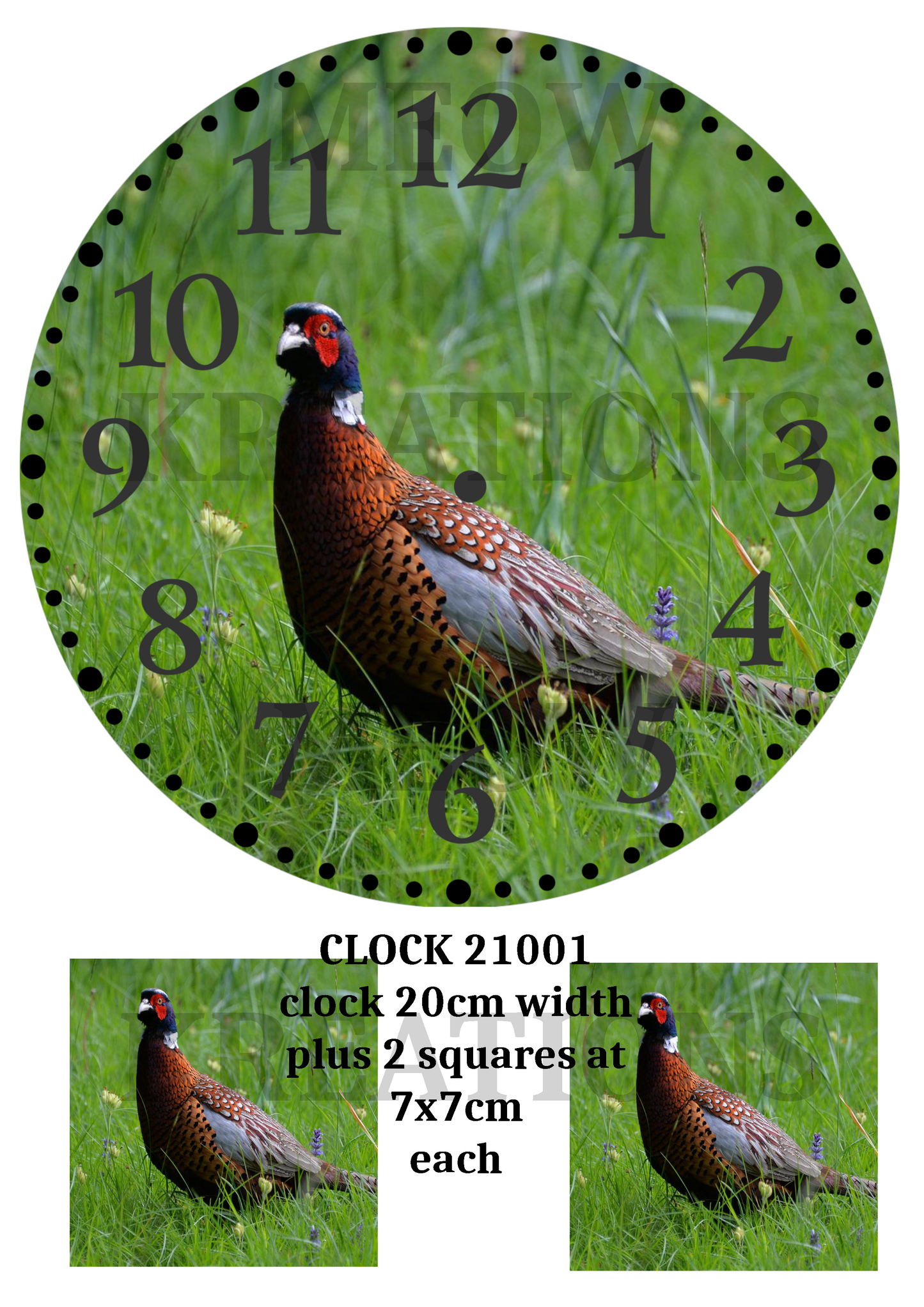 CLOCK 21001