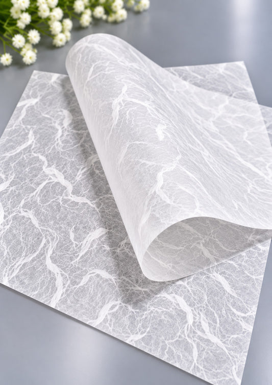 Papel Mulberry A4 con fibras