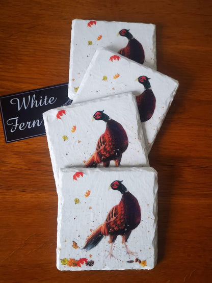 Autumn Pheasants Decoupage Rice Paper - PHE 202