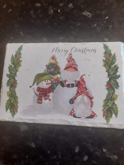 Snowman Christmas Decoupage Rice Paper - PLACECGE 5002