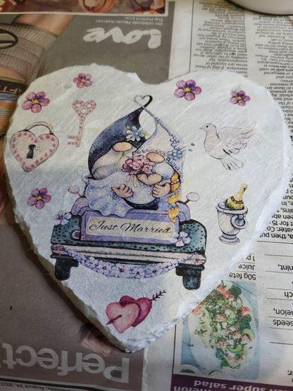 Decoupage Rice Paper - WEDD 3001