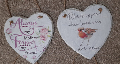 Robin Bird Memorial Decoupage Rice Paper - ROBLON 6001