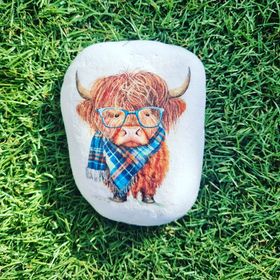 Highland Cow Decoupage Rice Paper - HC 43001
