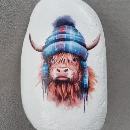 Highland Cow Decoupage Rice Paper - HC 45001