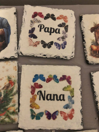 Butterfly Dad Papa & Son Decoupage Rice Paper – BUTT 14004a