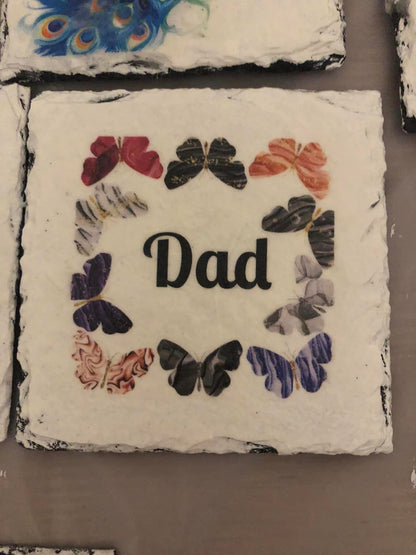 Butterfly Dad Papa & Son Decoupage Rice Paper – BUTT 14004a