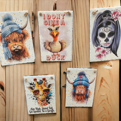 Highland Cow Decoupage Rice Paper - HC 47001