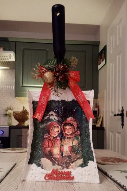 Vintage Children Christmas Decoupage Rice Paper - VINTXM 17001