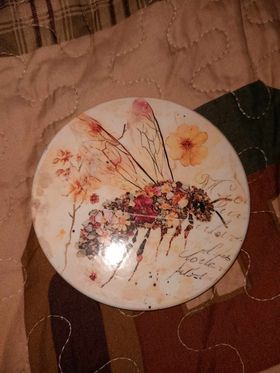 Vintage Botanical Floral Bee Decoupage Rice Paper - BEES 53002