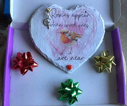 Robin Bird Decoupage Rice Paper - WORKH 2001