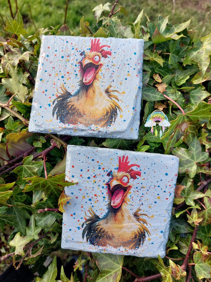 Laughing Chicken Decoupage Rice Paper – CHI 16002