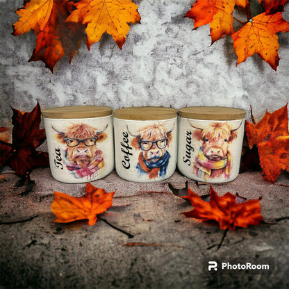 Highland Cow Decoupage Rice Paper - HC 38002