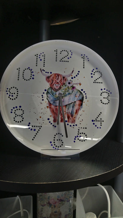 Highland Cow Decoupage Rice Paper - HC 13001A