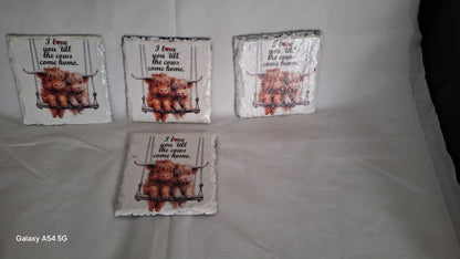 Highland Cow Decoupage Rice Paper - HC 52002c