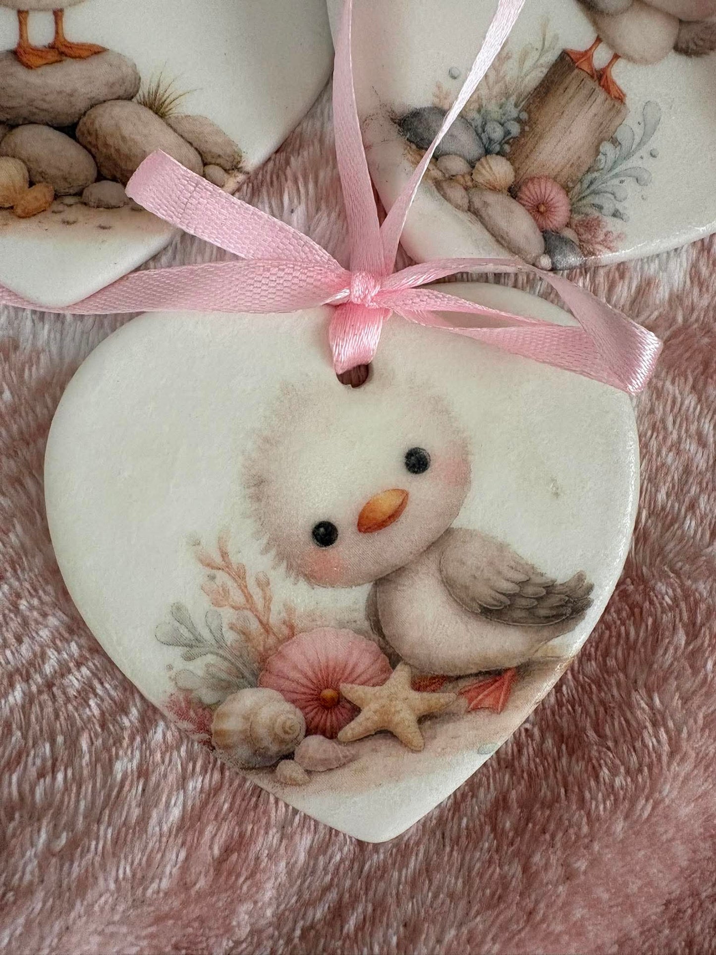 Cute Seagulls Coastal Seaside Decoupage Rice Paper - NAUT 2305