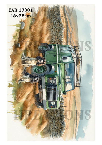 Decoupage Rice Paper – CAR 17001