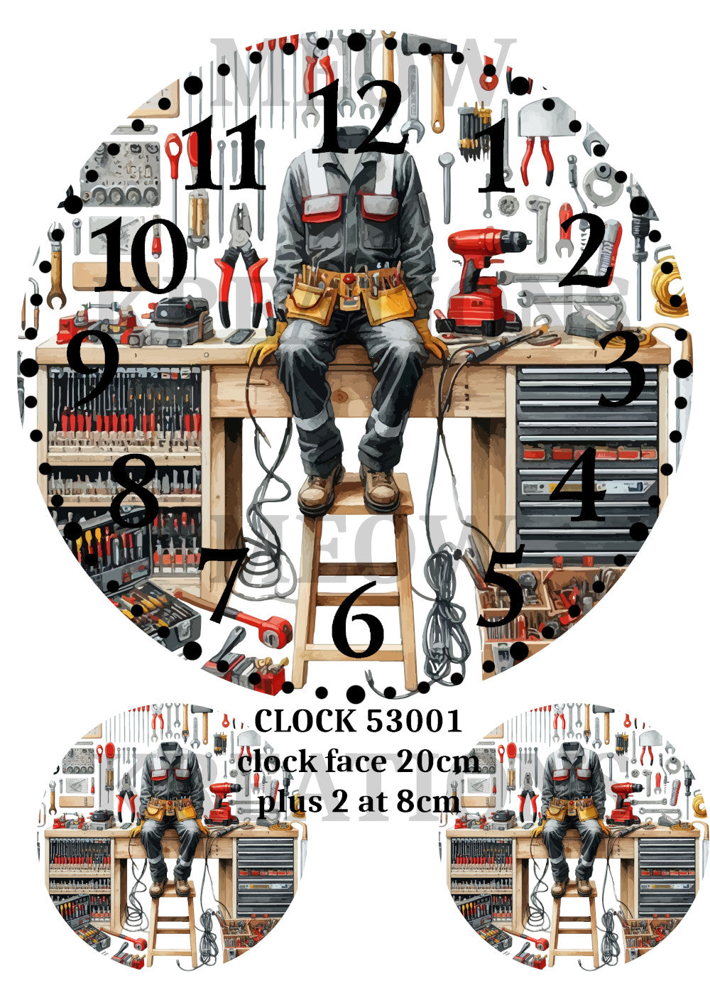CLOCK 53001