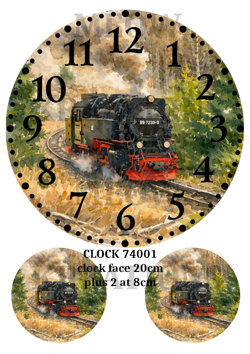 CLOCK 74001