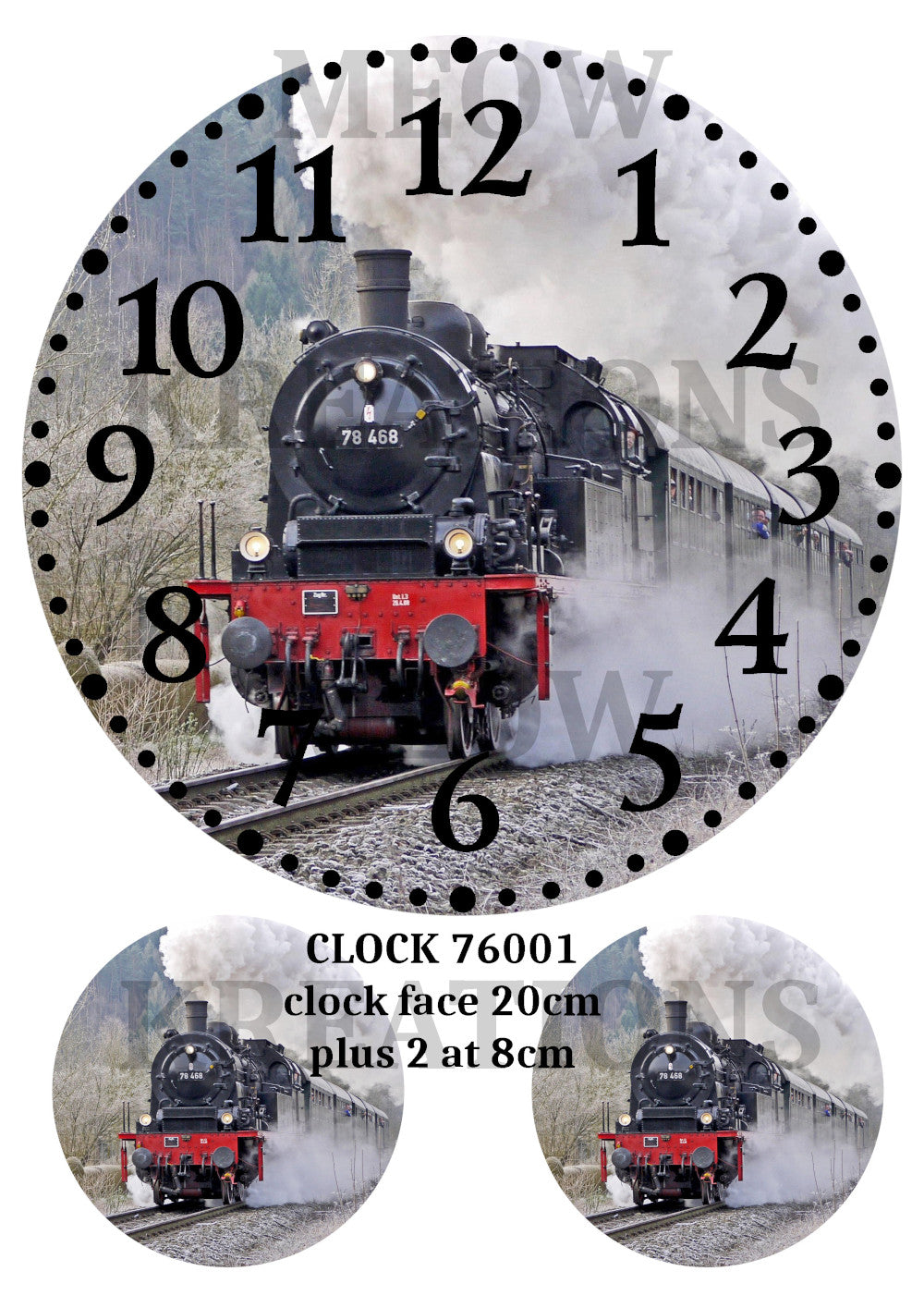 CLOCK 76001