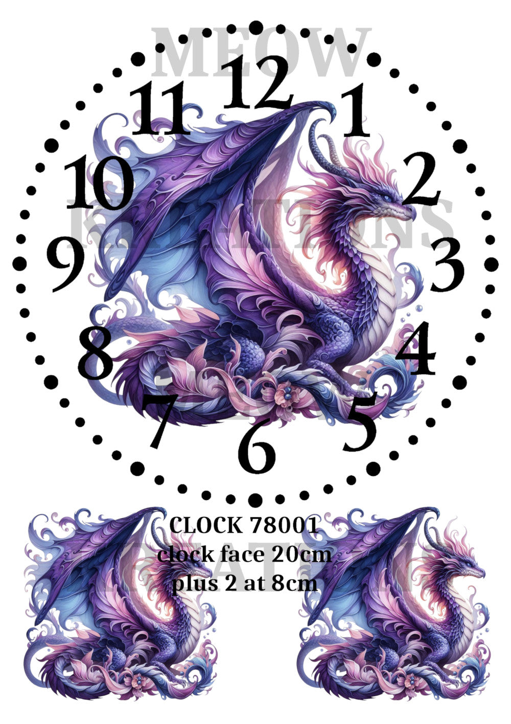 CLOCK 78001