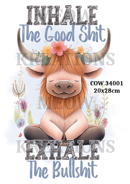 Decoupage Rice Paper – COW 34001