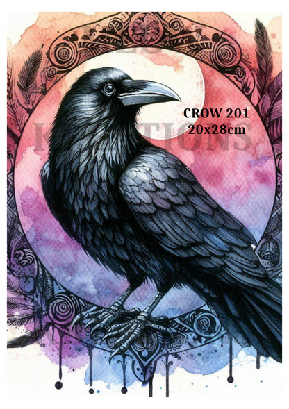 Decoupage Rice Paper – CROW 201