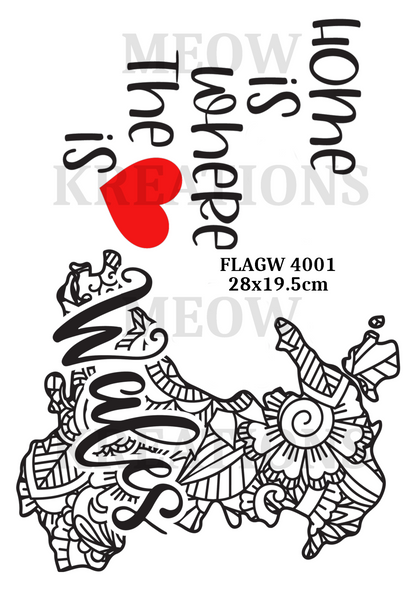 Decoupage Rice Paper – FLAGW 4001