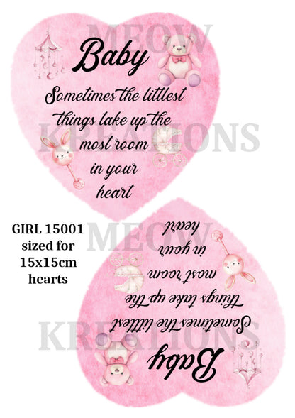 Decoupage Rice Paper –GIRL 15001