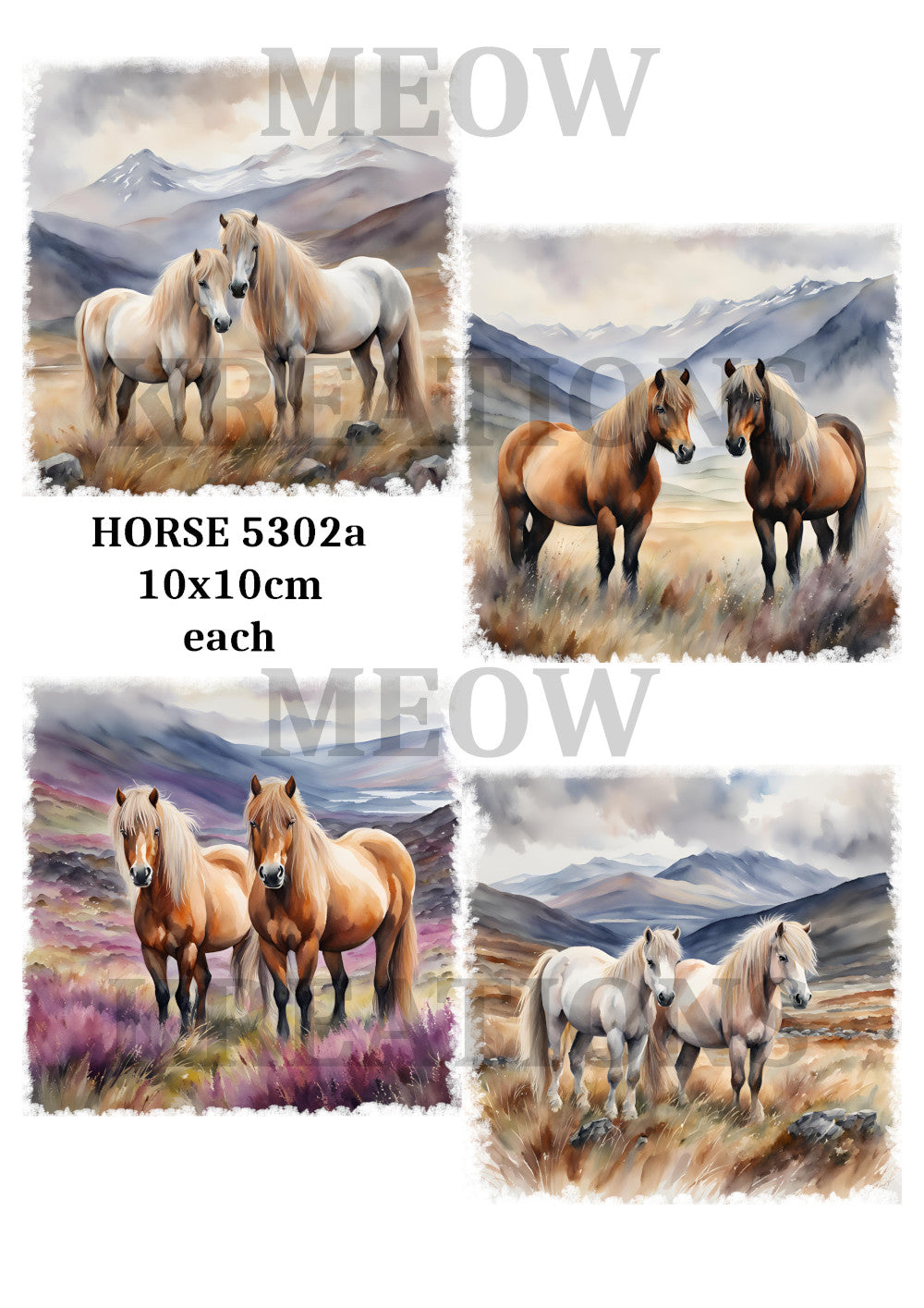 HORSE 5302a