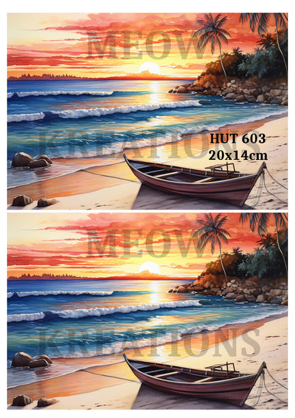 Decoupage Rice Paper – HUT 603