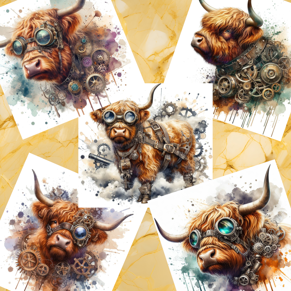 DD Highland Cows Bundle 2