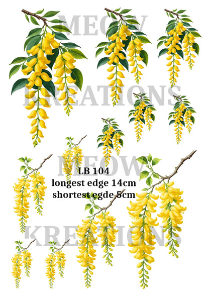Decoupage Rice Paper - LB 104