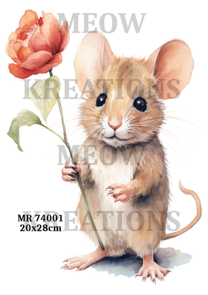 Decoupage Rice Paper - MR 74001