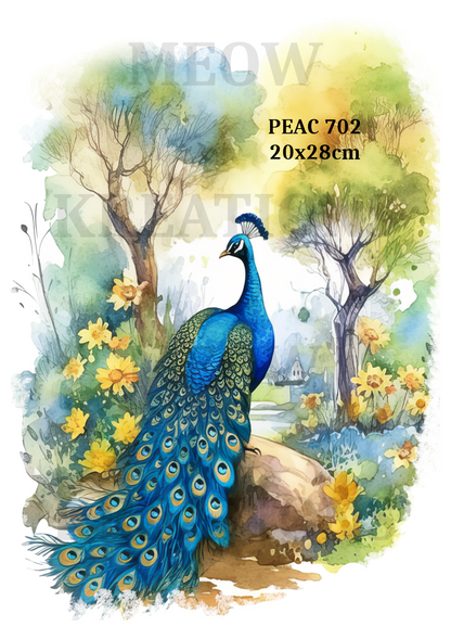 Decoupage Rice Paper - PEAC 702