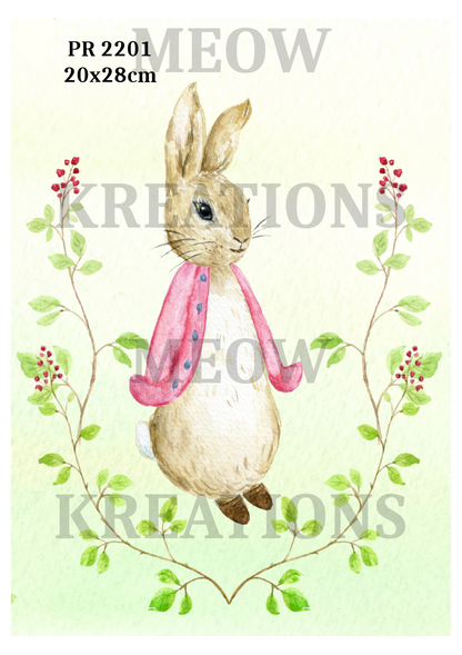 Decoupage Rice Paper - PR 2201