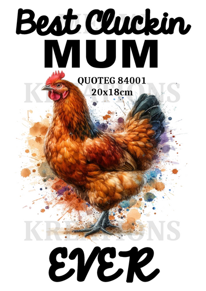 Decoupage Rice Paper - QUOTEG 84001