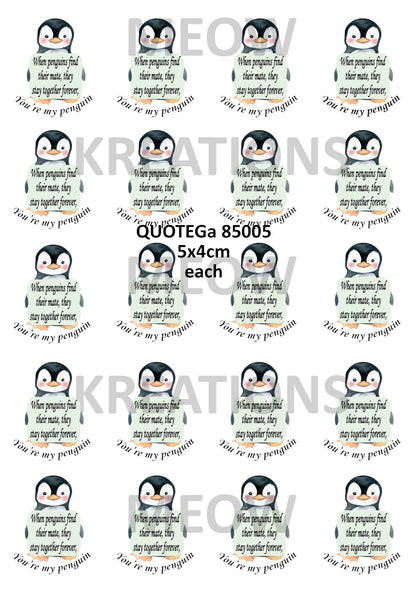 Decoupage Rice Paper - QUOTEGa 85005
