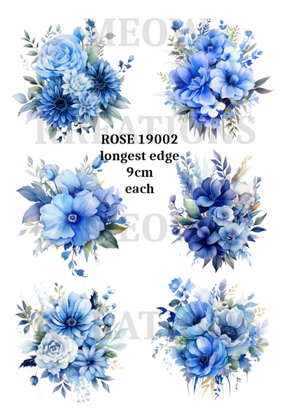 Decoupage Rice Paper - ROSE 19002