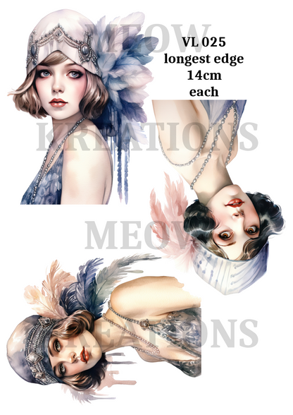 Decoupage Rice Paper - VL 025
