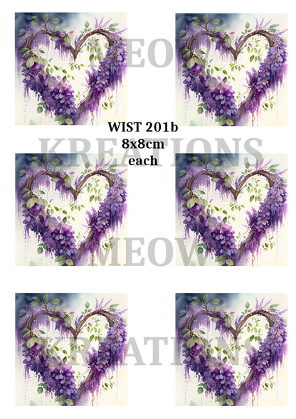 Decoupage Rice Paper - WIST 201B