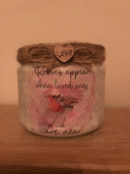 Robin Bird Decoupage Rice Paper - WORKH 2001