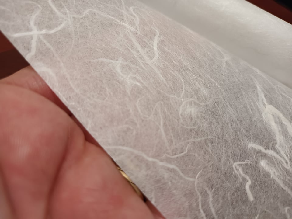 A4-Maulbeerpapier mit Fasern