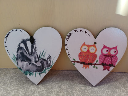 Playful Badger Decoupage Rice Paper – BG 4001