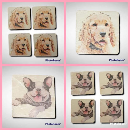 Springer Spaniel Portraits Decoupage Rice Paper - DOGV 49002