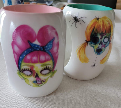 Halloween Zombie Faces & Spooky Words Decoupage Rice Paper - WEEN 21001