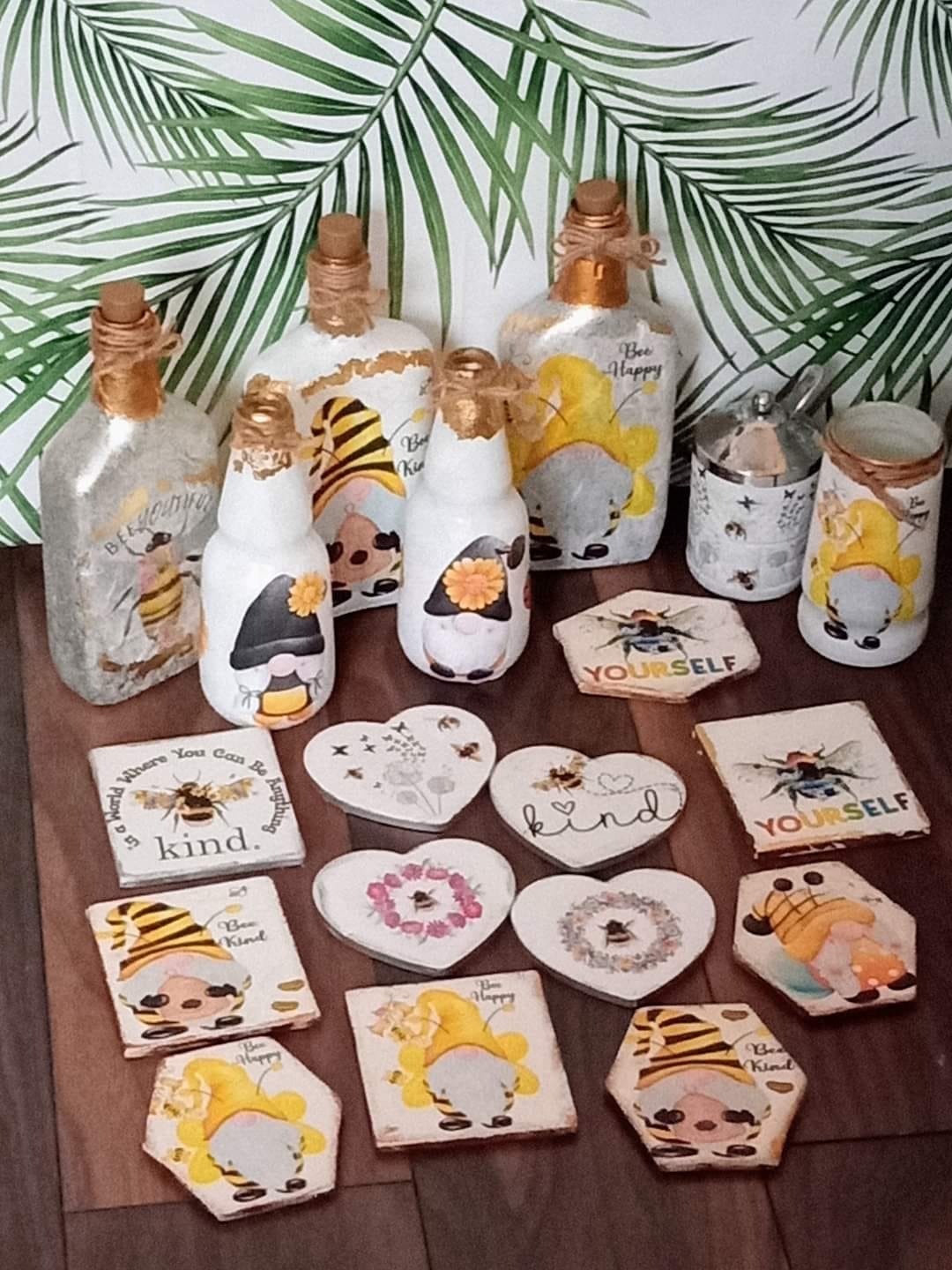 Posavasos tipo abeja