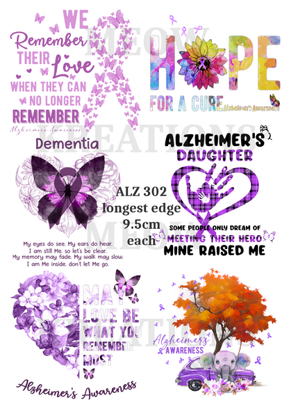 Decoupage Rice Paper - ALZ 302
